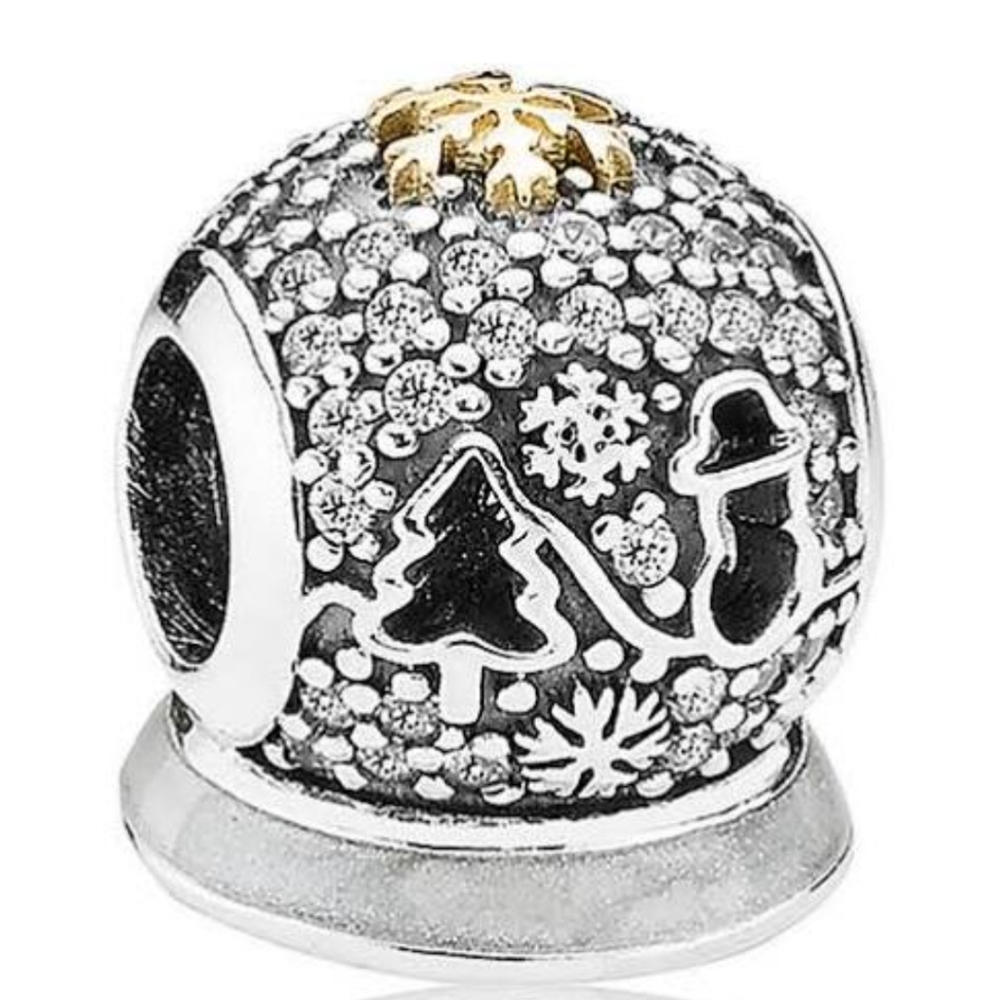 Pandora winter globe charm